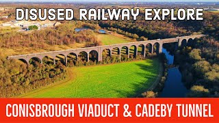 Conisbrough Viaduct amp Cadeby Tunnel [upl. by Cirad]