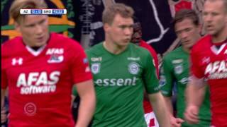 Samenvatting AZ  FC Groningen 00 [upl. by Newo]