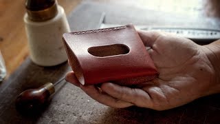 The BEST Easy Beginner Leather Project [upl. by Llemor270]