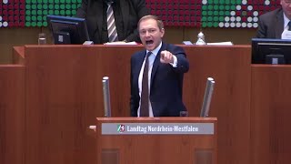 Christian Lindner quotDas hat Spaß gemachtquot  Landtag NRW 29012015  Bananenrepublik [upl. by Macmillan]