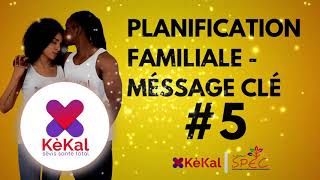 Planification familiale  message cle 5 [upl. by Anneh]