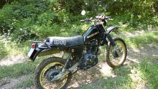 SUZUKI DR500S 30 vintage enduro DR 500 S Sopronkövesd környékén [upl. by Oilcareh]