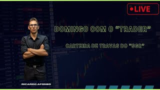 Domingo com o trader  Como testar uma nova estratégia e a carteira de travas com opções do SGR [upl. by Claudell]