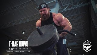 HowTo TBar Rows  Feroce Iron Academy [upl. by Airb801]