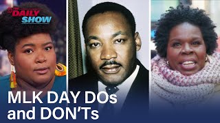 How to Commemorate Martin Luther King Jr Day  The Daily Show [upl. by Ulrikaumeko]