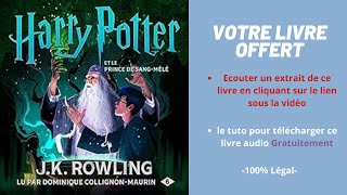 Harry Potter et le prince de sang mêlé J K Rowling Livre Audio [upl. by Marnia]