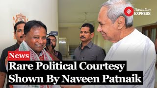 Odisha News Naveen Patnaik Attends Rival Successors Mohan Charan Majhis Oath Ceremony [upl. by Atoel]