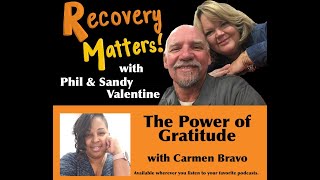 Recovery Matters Podcast EP 34  Power of Gratitude  CCAR [upl. by Ful]