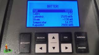 Check Automower battery level for winter storage [upl. by Takara]