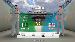 PAK VS ENG THIRD TEST MATCH WCC3 GAMEPLAY 🇵🇰  cricketlover [upl. by Eirdua]