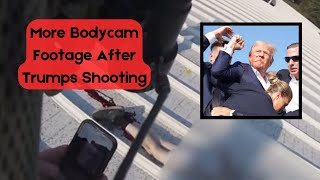 MORE Bodycam Footage After Trumps Shooting See First Hand what happened after Thomas Crooks was shot [upl. by Corydon]