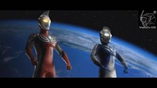 MAD ウルトラマンコスモスVSウルトラマンジャスティス Cosmos VS Justices  THE FINAL BATTLE High Hope [upl. by Byler]