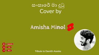 සංසාරේ මා දුටු  Cover by Amisha Minol [upl. by Nsaj]