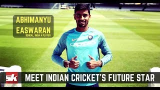 Abhimanyu Easwaran  Indian Crickets Future Star  Sportskeeda [upl. by Imre]