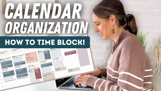 How I Organize My Google Calendar  The Best Time Blocking App for Scheduling  Productivity [upl. by Ravo]