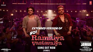 Jawan Not Ramaiya Vastavaiya Extended Version Hindi Shah Rukh Khan Atlee Anirudh Nayanthara [upl. by Enyar]