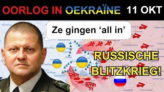 11 okt BLITZKRIEG Nieuw Russisch offensief geopend initieel momentum verloren Oorlog in Oekraïne [upl. by Poock511]