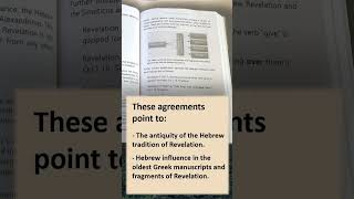 Hebrew Revelation now available in print Unique agreements with ancient Greek manuscripts [upl. by Gorey]