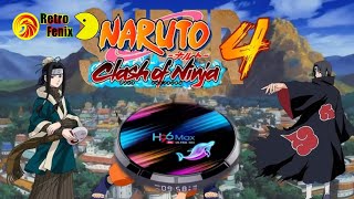 Naruto Clash of Ninja 4  GAMEPLAY NO EMUELEC 431 RETROFENIX [upl. by Dlorad]