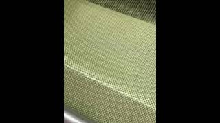 Advanced Hybrid Fabric Carbon Fiber  Kevlar Yarn manufacturing Process [upl. by Demmahom]