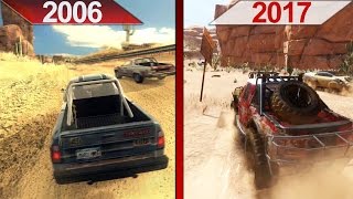 SBS Comparison  FlatOut 2 2006 vs FlatOut 4 Total Insanity 2017  ULTRA  PC [upl. by Elocel11]