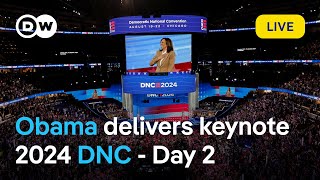 Live Democratic National Convention 2024 Day 2  DW News [upl. by Swen]