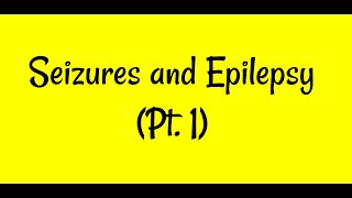 Epilepsy for the Internist with Dr Chapman [upl. by Nohcim]