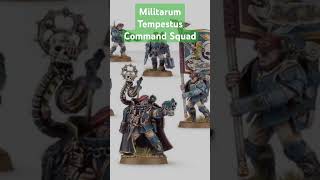 Militarum Tempestus Command Squad 10th edition 40K warhammer40k [upl. by Hemetaf177]