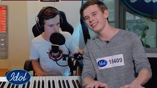 Twitchstreameren Håvard imponerer stort på audition  Idol Norge 2020 [upl. by Onilatac]