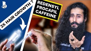 Redensyl Procapil Caffeine  Does It Cause Hair Growth  Bearded Chokra [upl. by Fronnia]