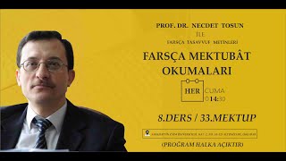 Mektubatı İmamRabbani Farsça Mektubat 8Ders 33Mektup [upl. by Fachanan40]