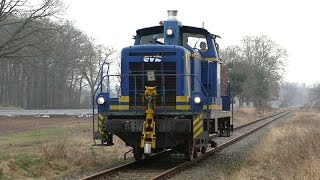 Bleckeder Kleinbahn EVB V665 auf Überführungsfahrt [upl. by Haslam]