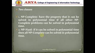 Theory of Computation Unit5 Lecture1 Tractable amp Untractable Problem By Er NIsha Vasudeva [upl. by Nawd594]