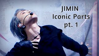 Jimin Iconic Parts  pt1 [upl. by Gylys]