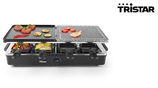 Tristar RA2992 Raclette stone grill [upl. by Abehsat]