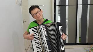 2  La Cumparsita tango dance Gerardo Matos Rodriguez Accordion 手風琴 Akkordeon Accordéon [upl. by Kraus]