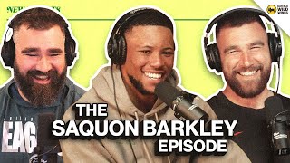 Saquon Barkley on Eagles Signing Real Value of Running Backs and Squatting More Than Jalen  Ep 83 [upl. by Sisco]