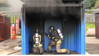 Breathing Apparatus Door Procedures Hot Fire [upl. by Koren]