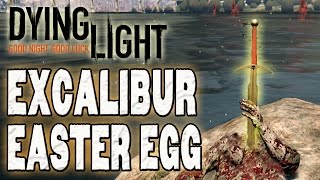 Dying Light  EXPcalibur Easter Egg  Localização e Gameplay com a Espada [upl. by Imhsar]