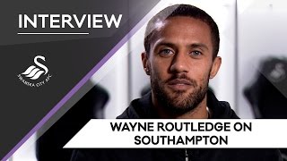 Swans TV  Preview Wayne Routledge on Southampton [upl. by Eindys]