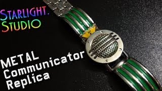 StarlightStudios METAL Power Rangers Communicator Replica Review [upl. by Flagler]