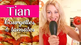 Tian Courgettes Tomates Cuisine française facile ♡ Virginie fait sa cuisine 20 [upl. by Lucille]