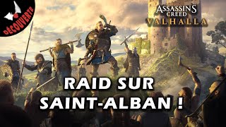 Assassin’s Creed valhalla  À l’assaut du monastère de St Alban  let’s play [upl. by Analaf]