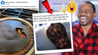 Sharon’s BURNT PIE vs The Internet  TOO FUNNY MEMES  Alonzo Lerone [upl. by Lyrahc]