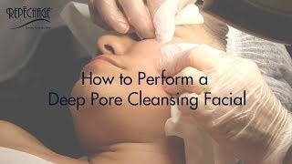 How to Perform a Clinical Deep Pore Cleansing Facial with Extractions by Lydia Sarfati [upl. by Wrand639]