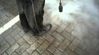 LINE MARKING REMOVAL OFF BLOCK PAVING [upl. by Babb]