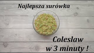 COLESLAW  NAJPOPULARNIEJSZA SURÓWKA ŚWIATA NA THERMOMIX [upl. by Marijn659]