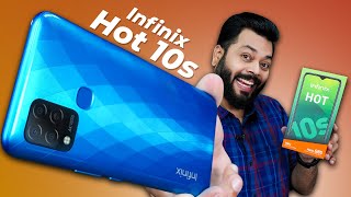 Infinix Hot 10S Unboxing And First Impressions ⚡ Helio G85 90Hz Screen 6000mAh amp More [upl. by Siubhan]