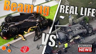 RealLife Accidents in BeamNG Drive 1 [upl. by Kampmann]