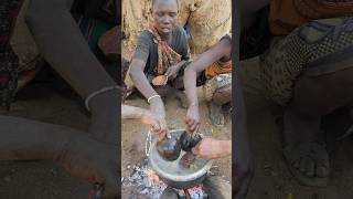 Wow🔥Together Family eating Lunchtime very delicious food 😋 hadzabe tribe Lifestyle [upl. by Ennaid]